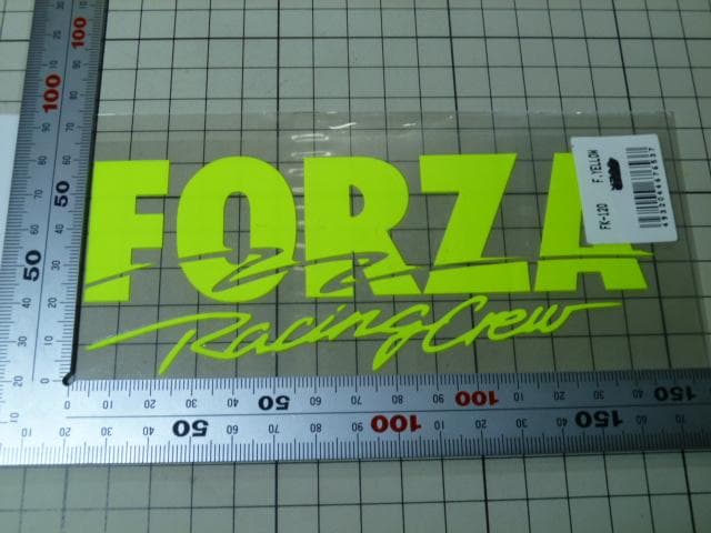 FORZA Racing Crew ステッカー 転写 フォルツァ レーシング — image 2
