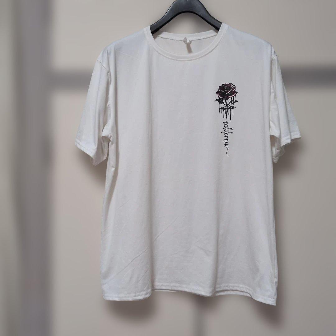SHEIN シーイン フード付きTシャツ 半袖 トップス メンズ XL LL — image 5