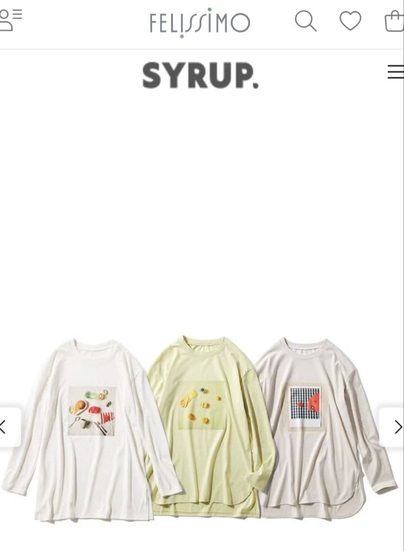 フェリシモ /ドムドムハンバーガー コラボ フォトTシャツ【 L・ライトグレー】 — image 3