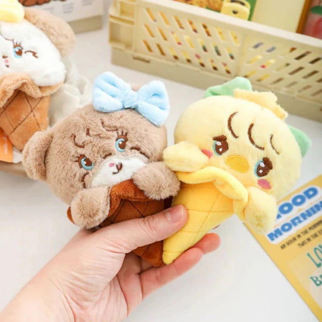 mikko アイスクリーム　キーホルダー　ラテ×2 — image 3