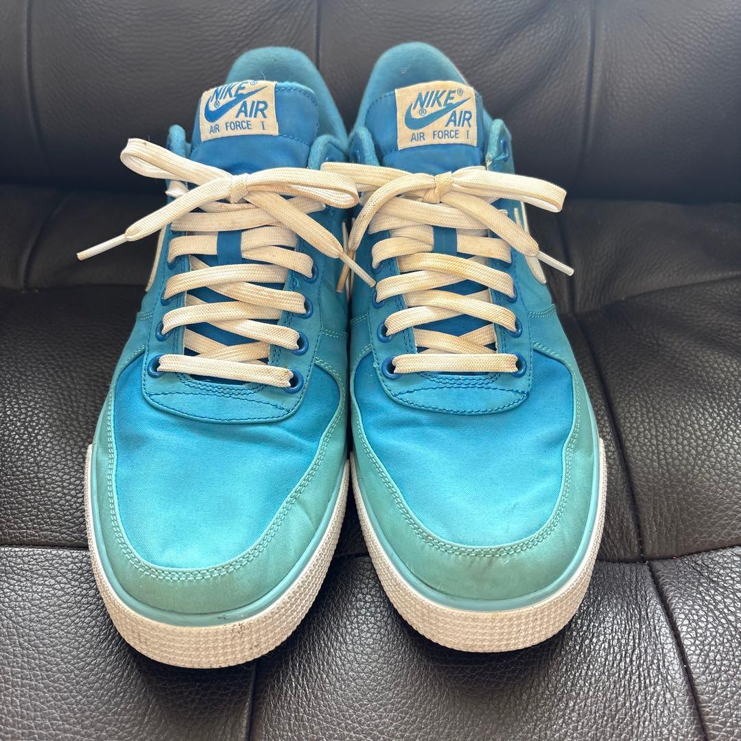 NIKE AIR FORCE 1 ライトブルー スニーカー　キャンパス地 — image 3