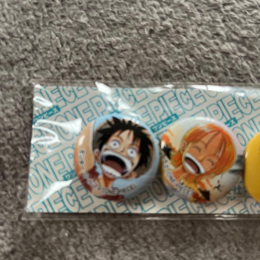 ワンピース 10巻 スクラッチ 当選 缶バッジ ONE PIECE 4種セット — image 2