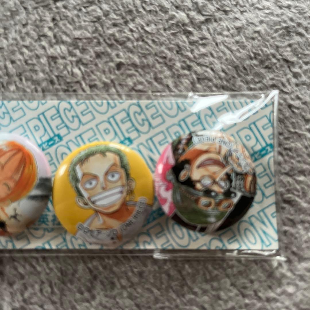 ワンピース 10巻 スクラッチ 当選 缶バッジ ONE PIECE 4種セット — image 3