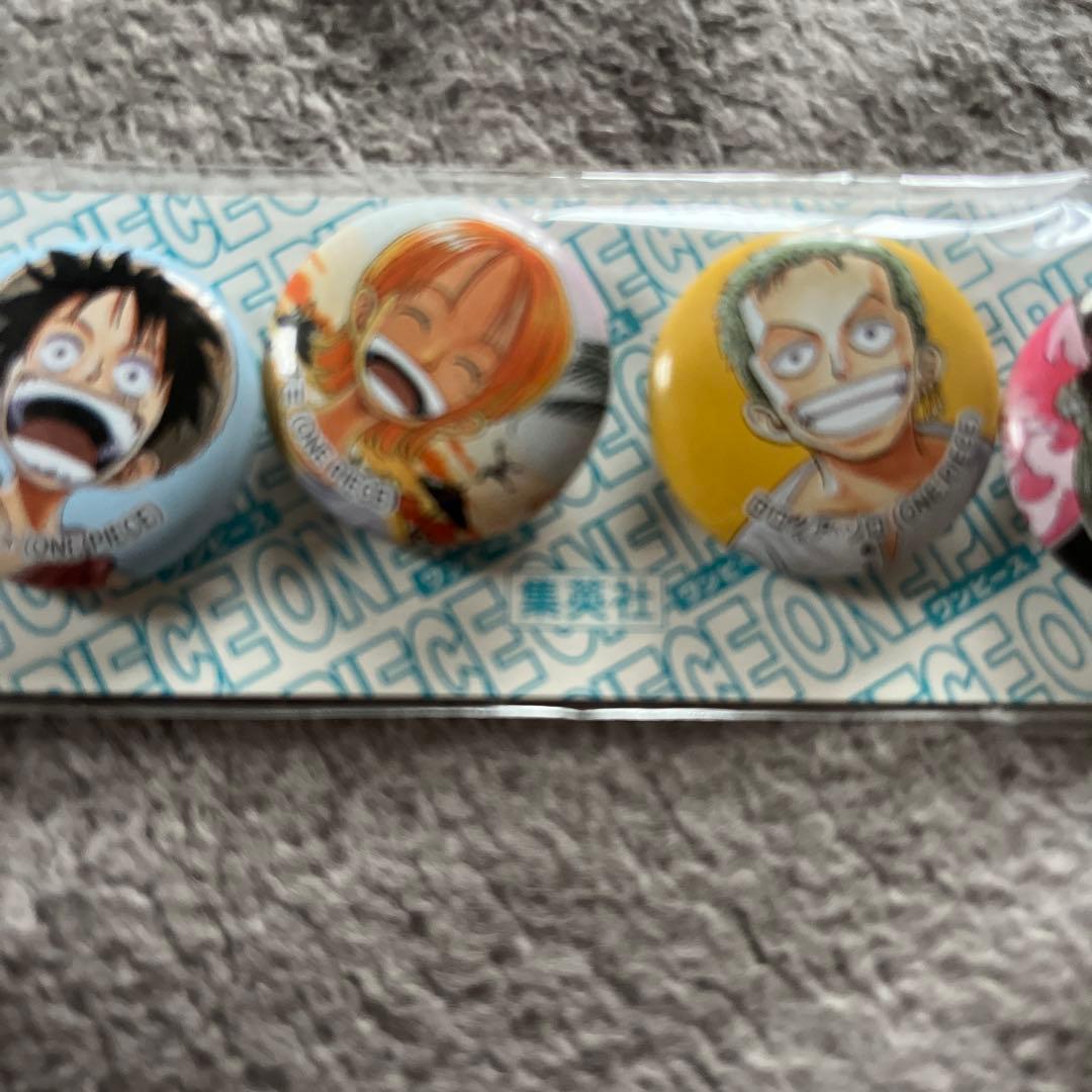 ワンピース 10巻 スクラッチ 当選 缶バッジ ONE PIECE 4種セット — image 4