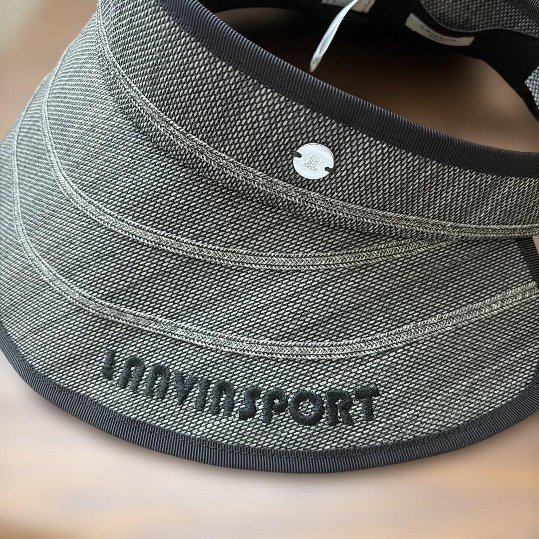 LANVIN SPORT サンバイザー グレー — image 2