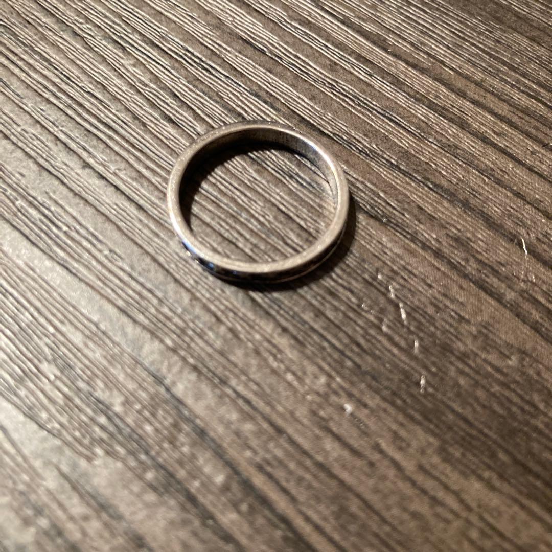 【2413】新品 シルバー調リング スターデザイン 17号 — image 2