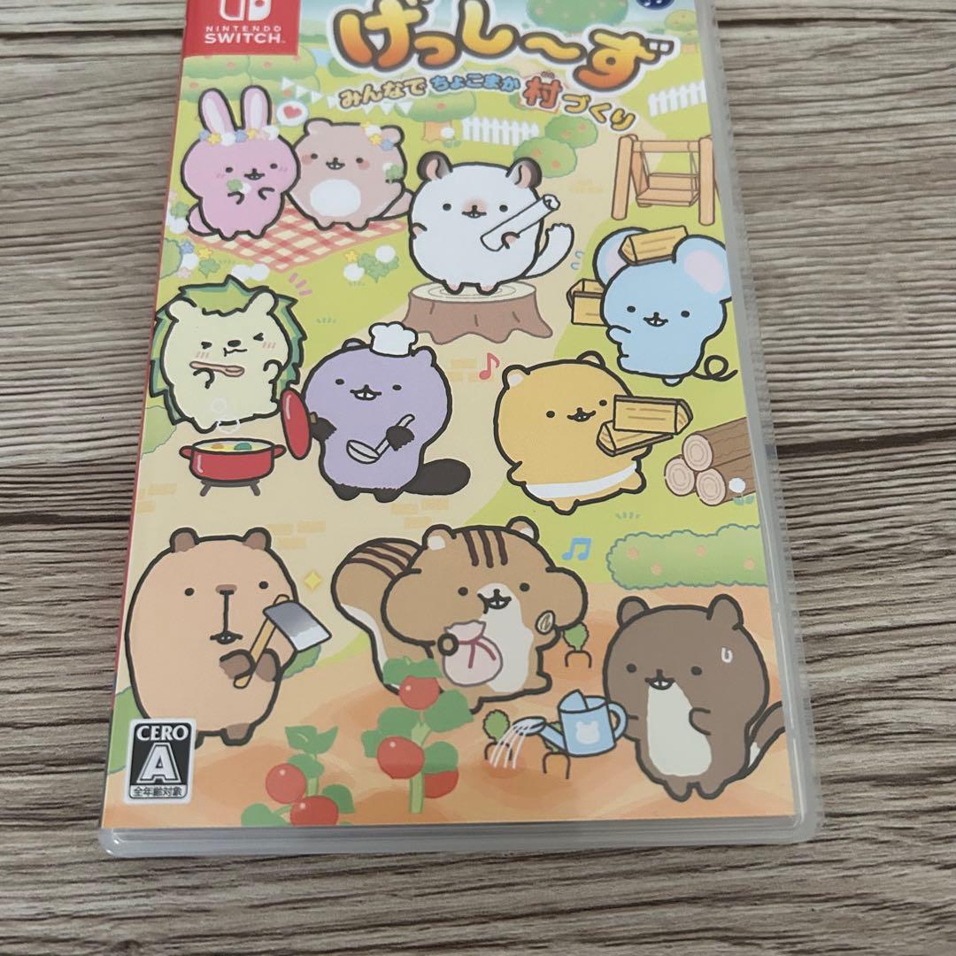 【美品】Nintendo Switch ソフト げっし〜ず 村づくり — image 2
