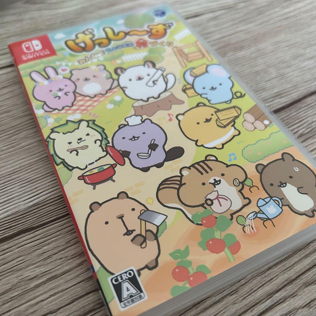 【美品】Nintendo Switch ソフト げっし〜ず 村づくり — image 3