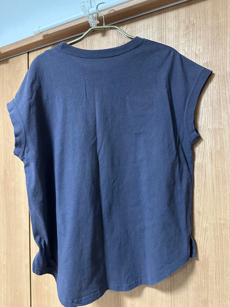 WHATEVER ロゴ 半袖 Tシャツ ネイビー — image 2
