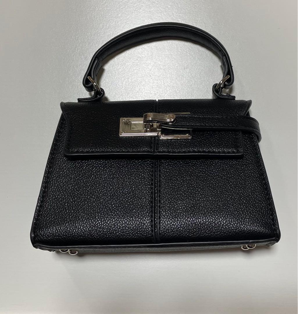 SHEIN 台形型PUレザーバッグ レディース　ハンドバッグ　ショルダーバッグ — image 3