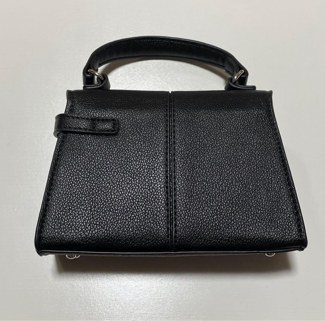 SHEIN 台形型PUレザーバッグ レディース　ハンドバッグ　ショルダーバッグ — image 4