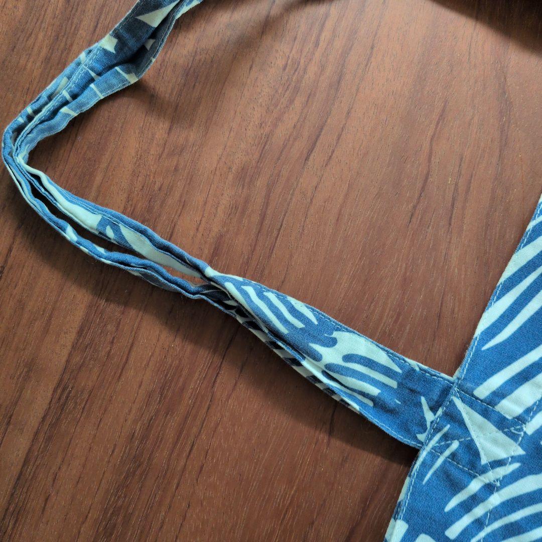 マリメッコ　Marimekko　トートバッグ　ブルー　used — image 3