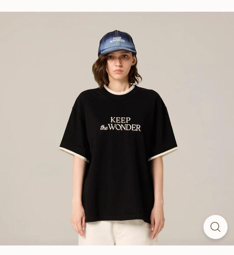 LingOrm Keep the Wonder Tシャツ BLACK — image 3