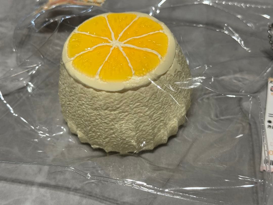 侃侃 かんかん みかん オレンジ プリン スクイーズ — image 2