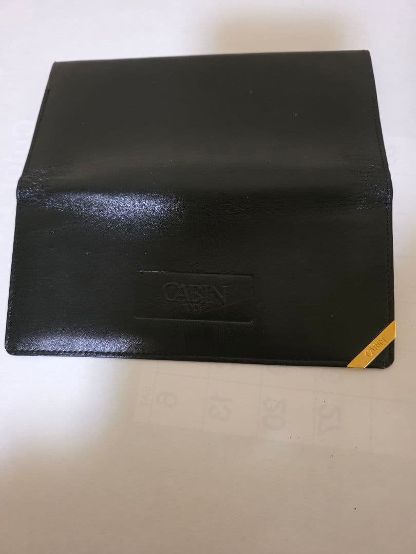 CABIN 黒 レザー 長財布 — image 4
