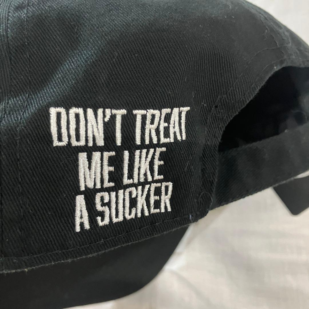 【新品】AND SUNS アンドサンズ ブラック 刺繍ロゴベースボールキャップ — image 3