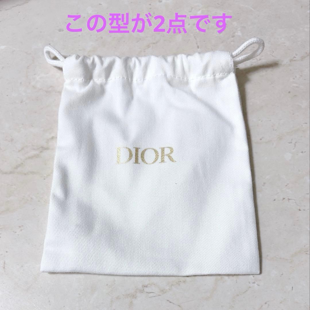 新品未使用　ディオール　DIOR 巾着袋　2点セット — image 2