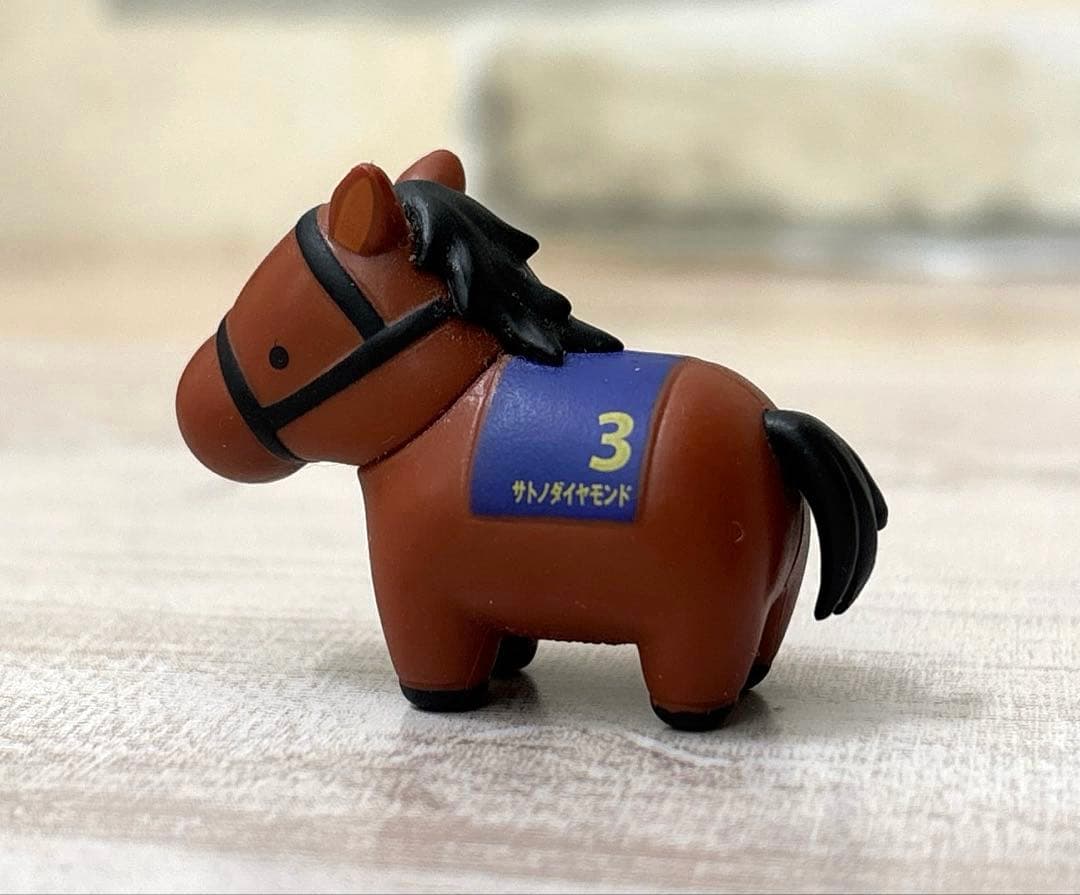 サラブレッドコレクションケーブルフィギュアサトノダイヤモンド　ガチャガチャ — image 2