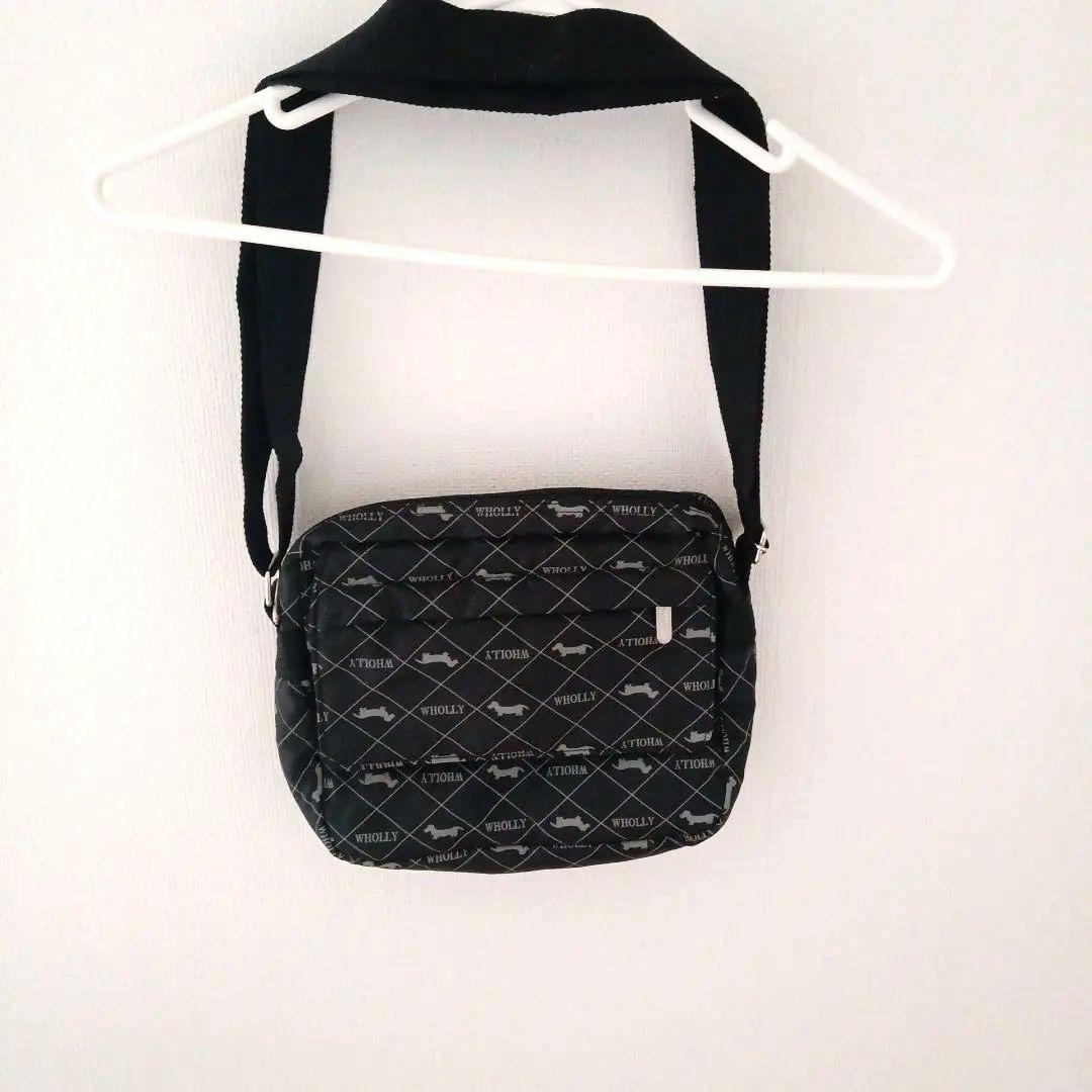 WHOLLY ダックスフンド柄 ショルダーバッグ — image 2