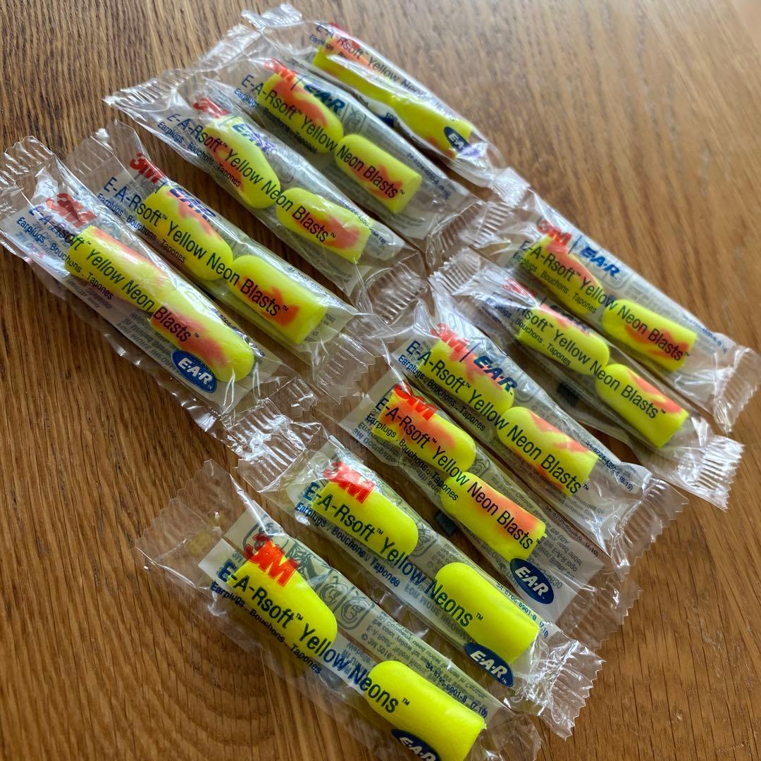 【新品】3M E-A-Rsoft Yellow Neons他 耳栓 10個セット — image 2