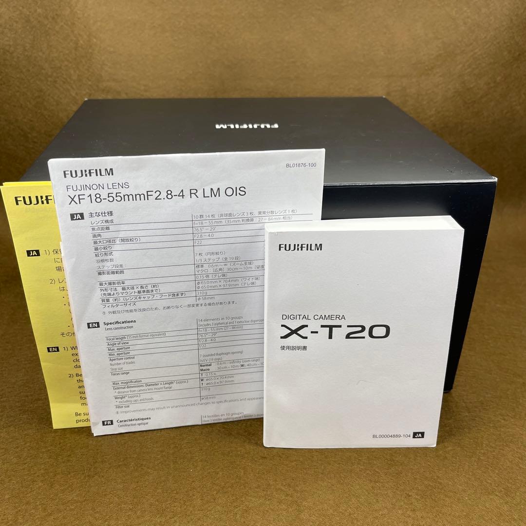 FUJIFILM XーT２０　空箱　取扱説明書 B06 — image 2