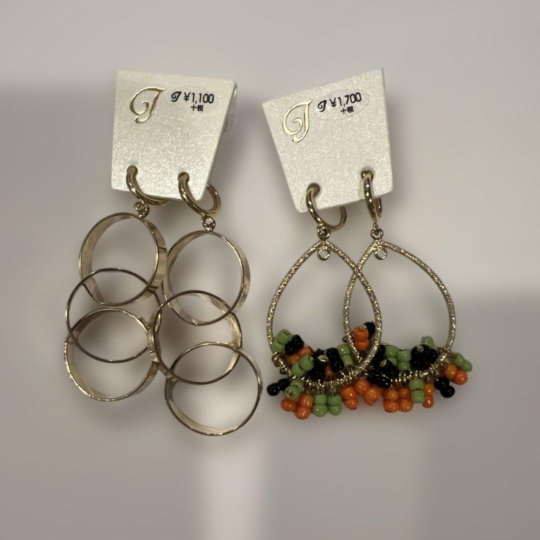 まるでピアス✨フープ型スプリングイヤリング10点セットe260621-3 — image 5