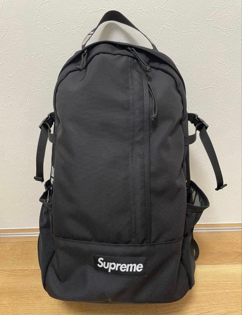 Supremeシュプリーム18SSBackpack リュックブラック黒 — image 2
