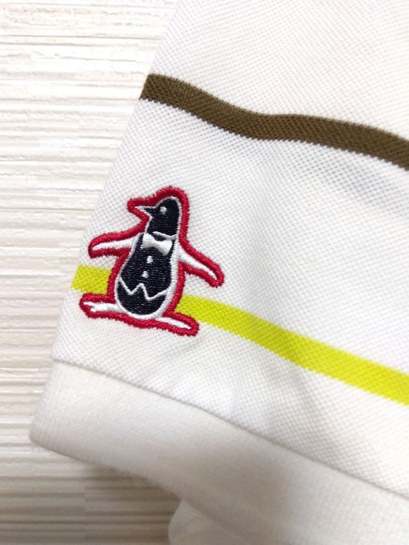 美品✨Munsingwear R.line ポロシャツ ボーダー LL — image 3
