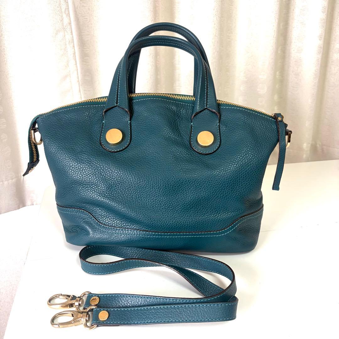 GHERARDINI 2WAYバッグ ブルーグリーン — image 2