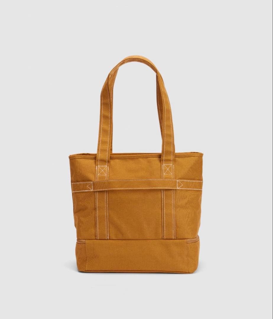 SUN CLUB キャンバス トートバッグ ブラウン — image 2