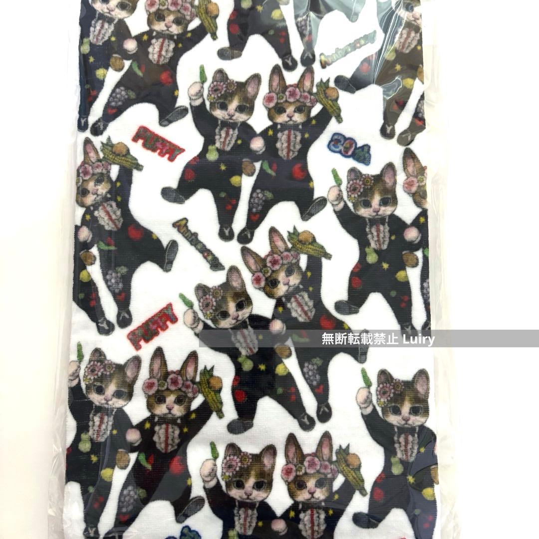 【新品未使用】 PUFFY×ヒグチユウコ　ぬぬむむぎちぎちタオル　フェイスタオル — image 2