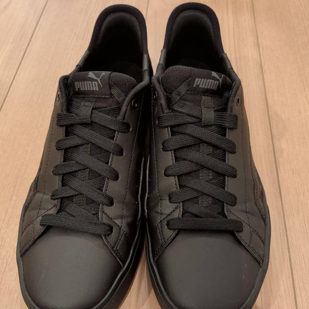 【ハンズフリー】PUMA V コート イーズイン スニーカー 黒 26.0cm — image 5