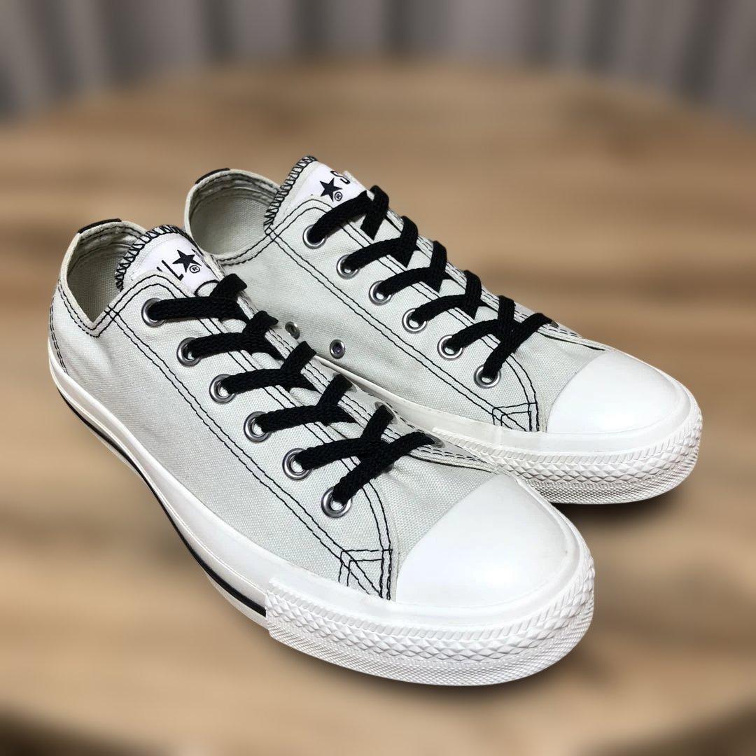 極美品/CONVERSE コンバースALL STAR LOW(26.0cm)薄灰 — image 2