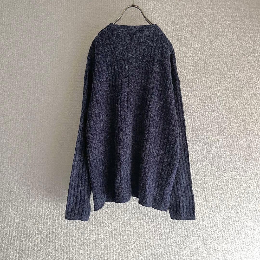 古着 “RT JEANS” Acrylic Vneck Knit — image 3