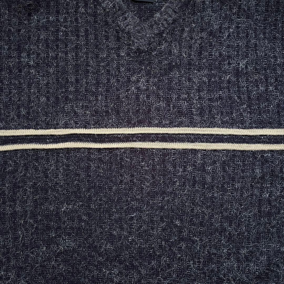 古着 “RT JEANS” Acrylic Vneck Knit — image 4