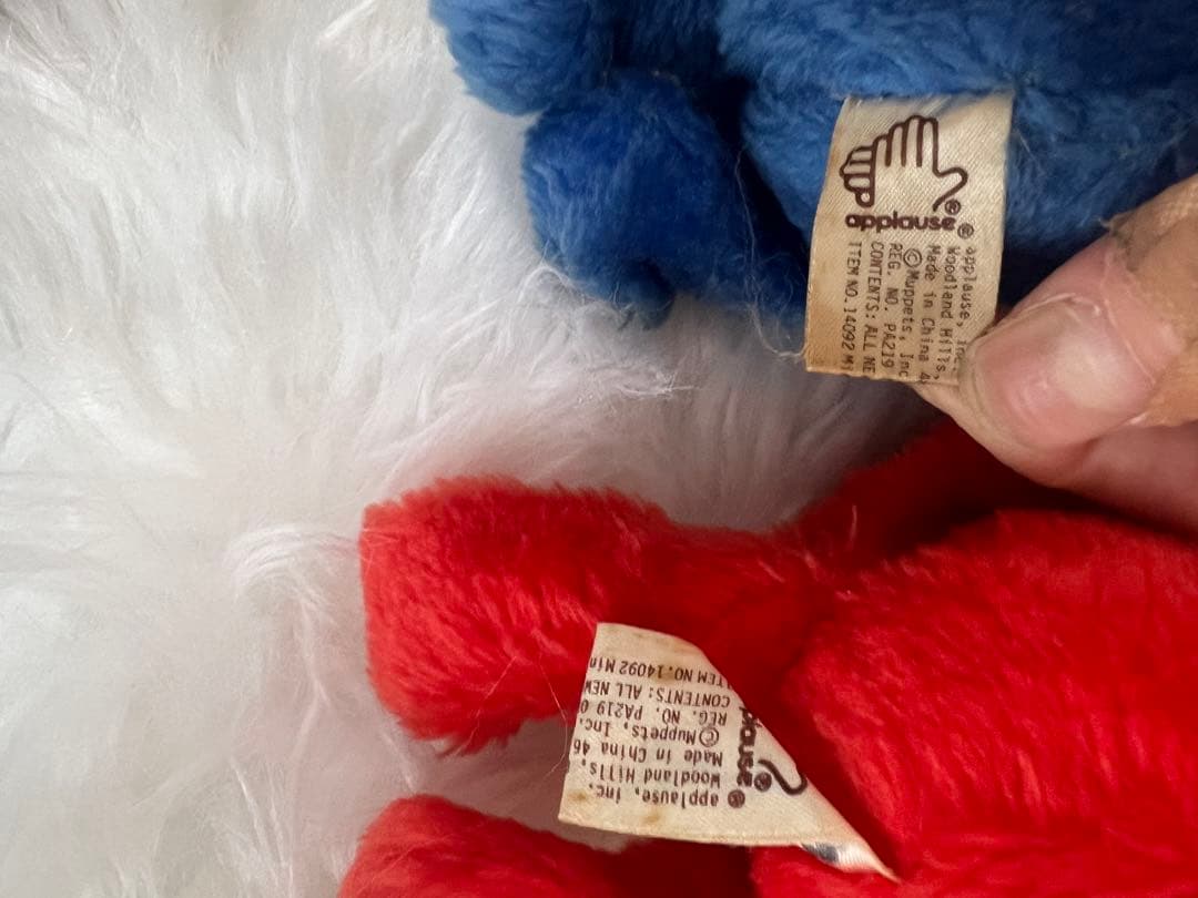 Applause Sesame Street ぬいぐるみ 2体セット — image 2