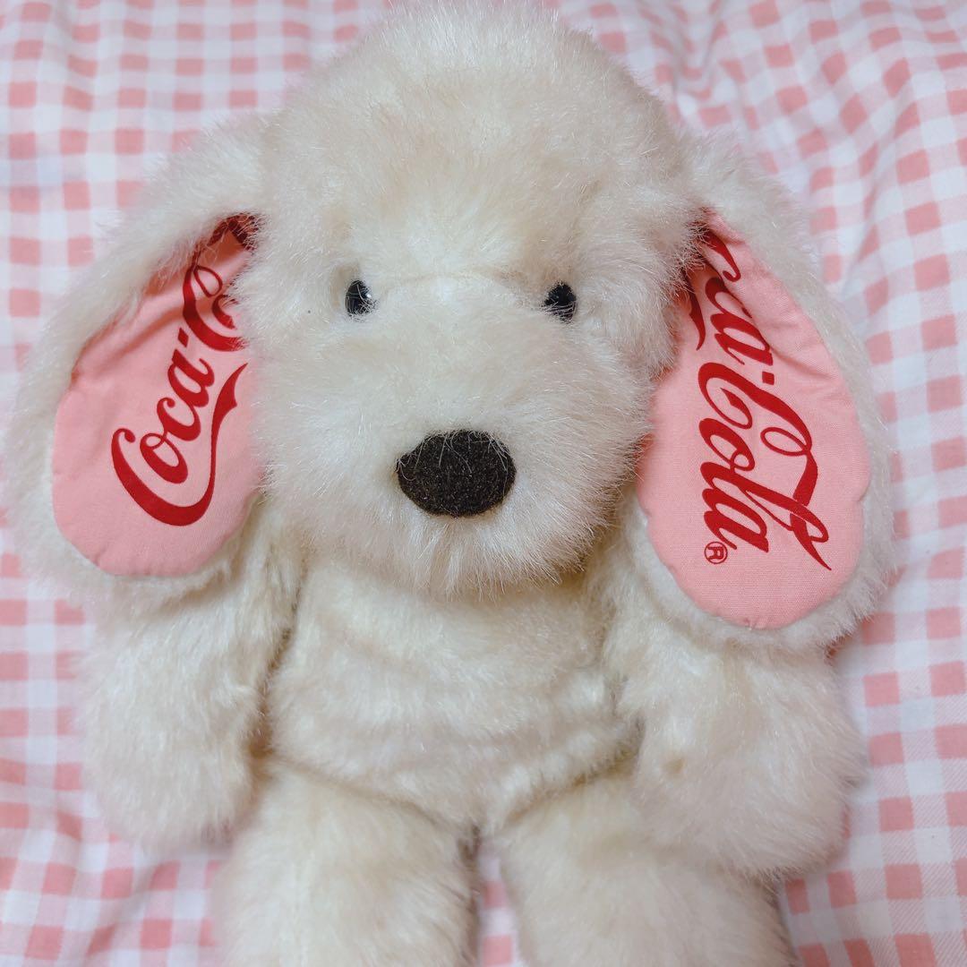 コカコーラ　犬　ヴィンテージ　ぬいぐるみ — image 2