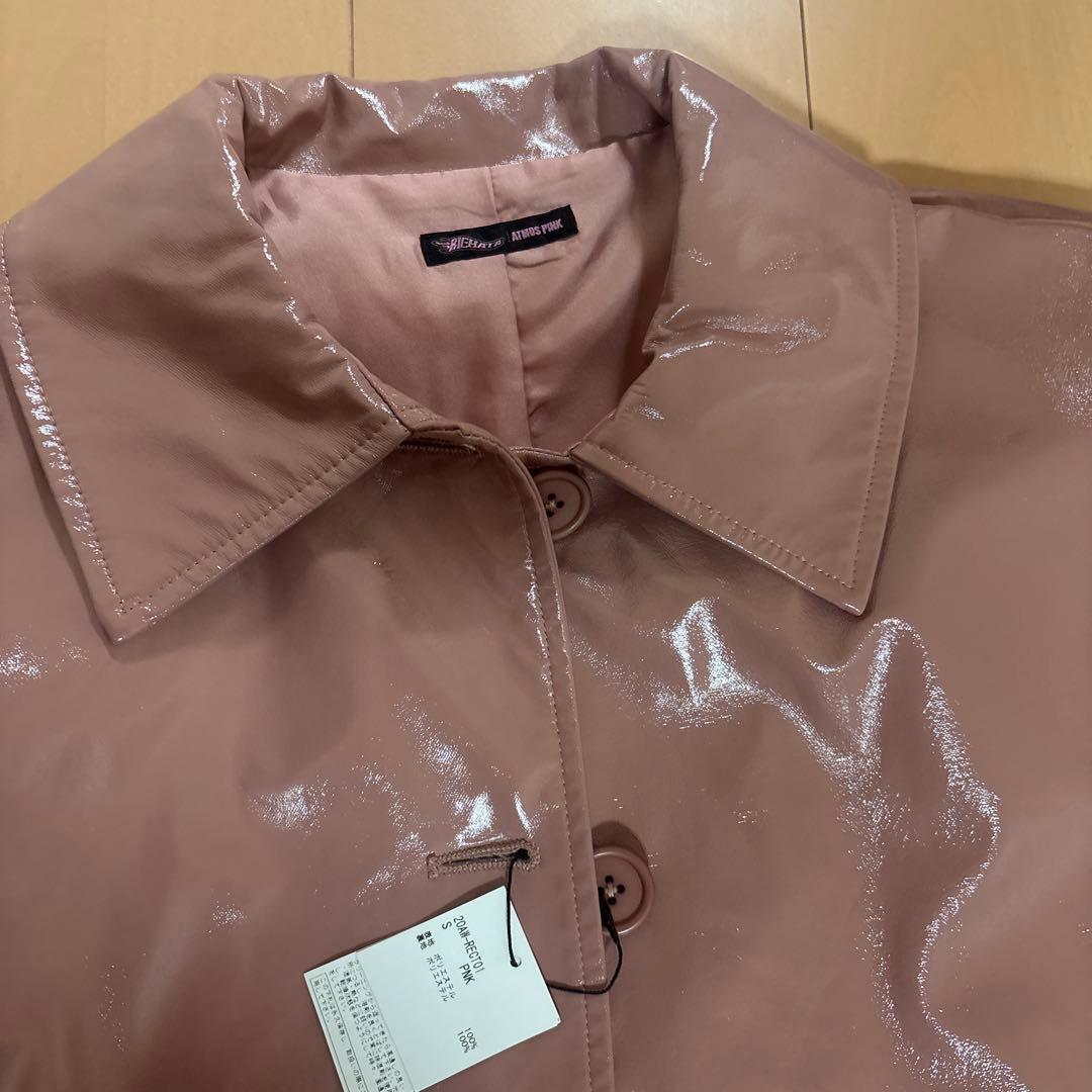 RIEHATA×ATMOS PINK トレンチコート　ロングコート — image 4