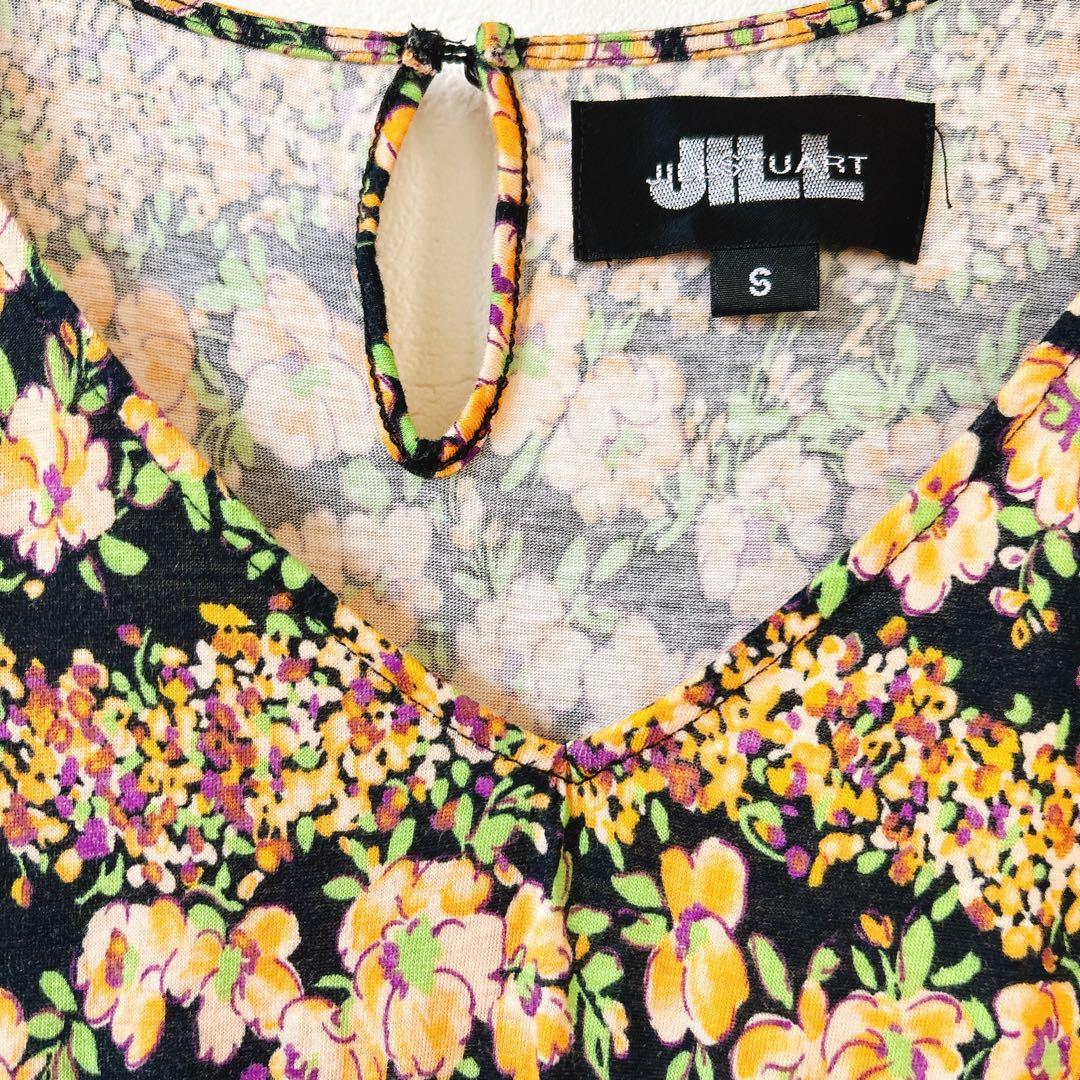 JILL STUART フラワープリント マキシワンピース S — image 3