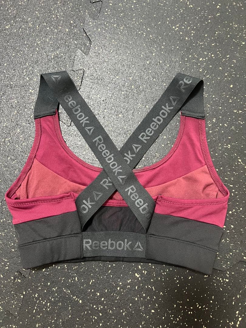 Reebok ブラトップ Mサイズ ボルドー — image 2