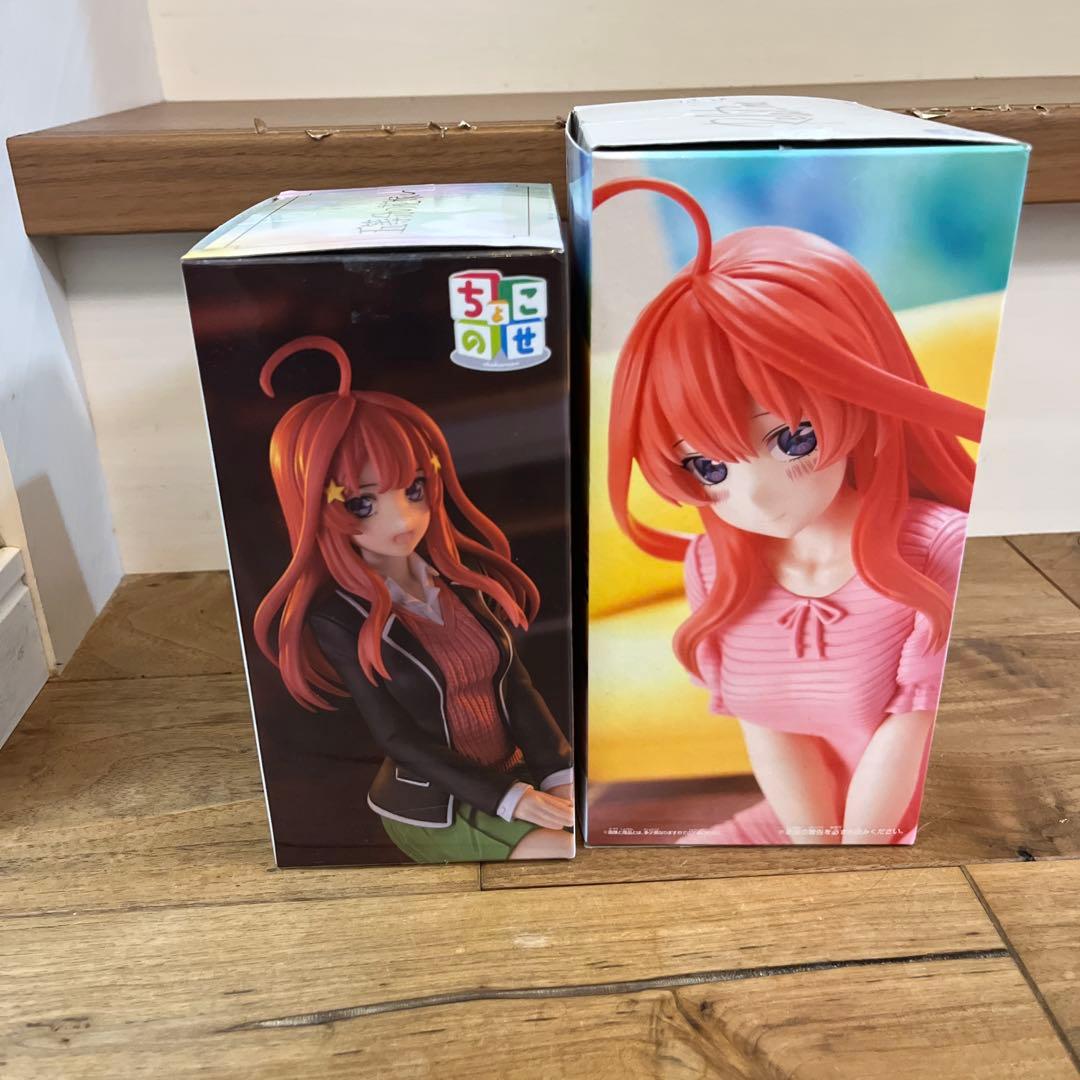 中野五姉妹 RelaxTime フィギュア ちょこのせ　フィギュア　2点セット — image 4