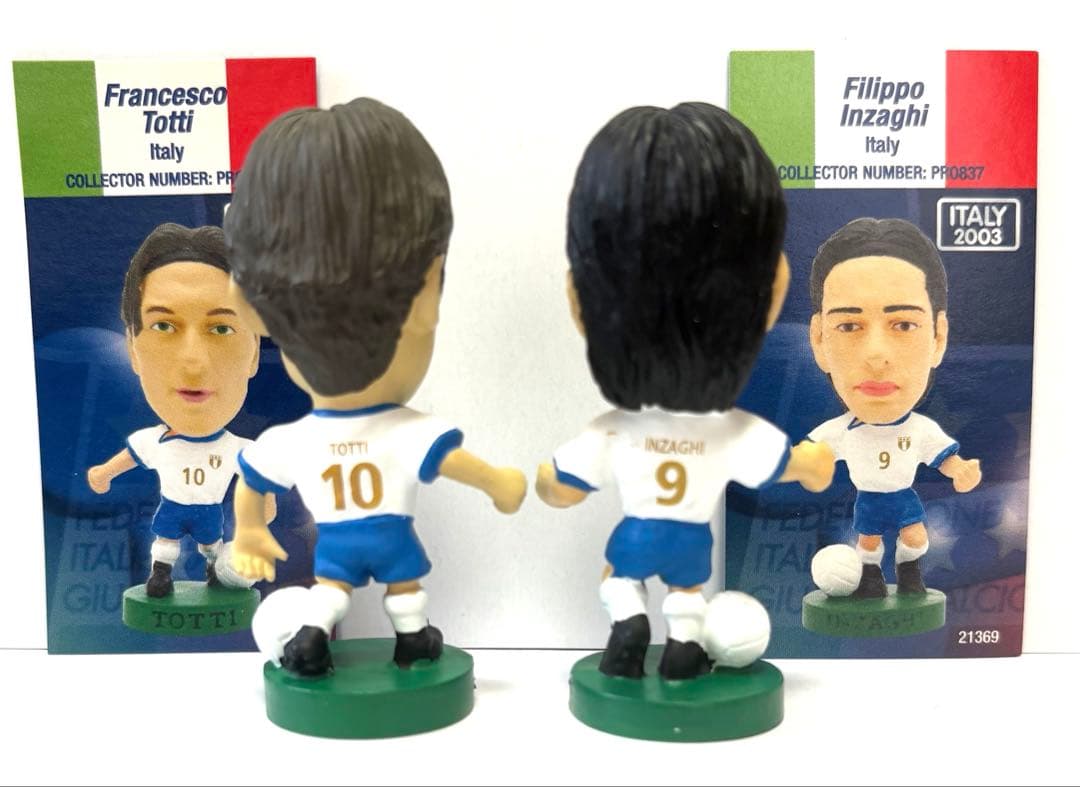 【コリンシアン　新品同様】トッティ＆インザーギ　イタリア2003 — image 2