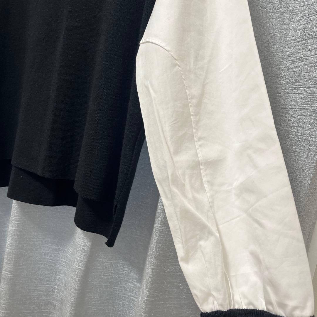 ✨極美品✨Schritt 長袖ニットトップス 黒・白 — image 5