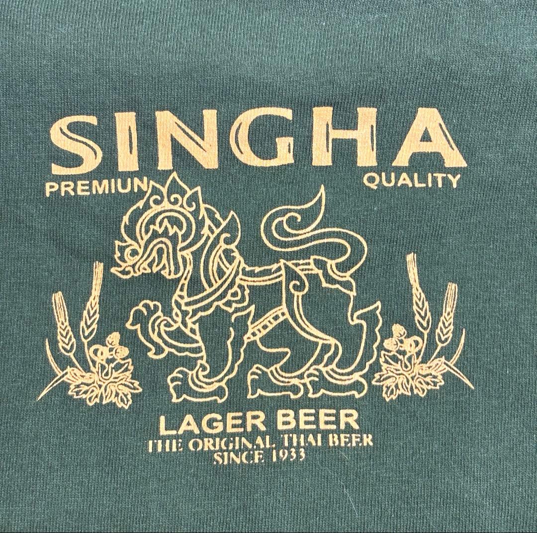 【値下げしました！】SINGHA Lager Beer Tシャツ S〜Mサイズ — image 5