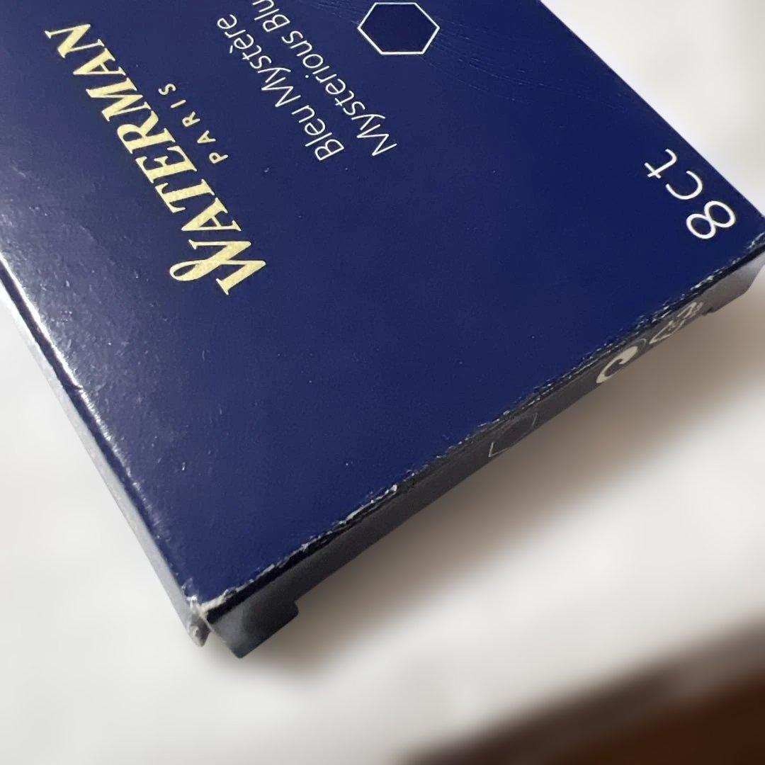 Waterman 万年筆用インクMysterious Blue 8本入 — image 4