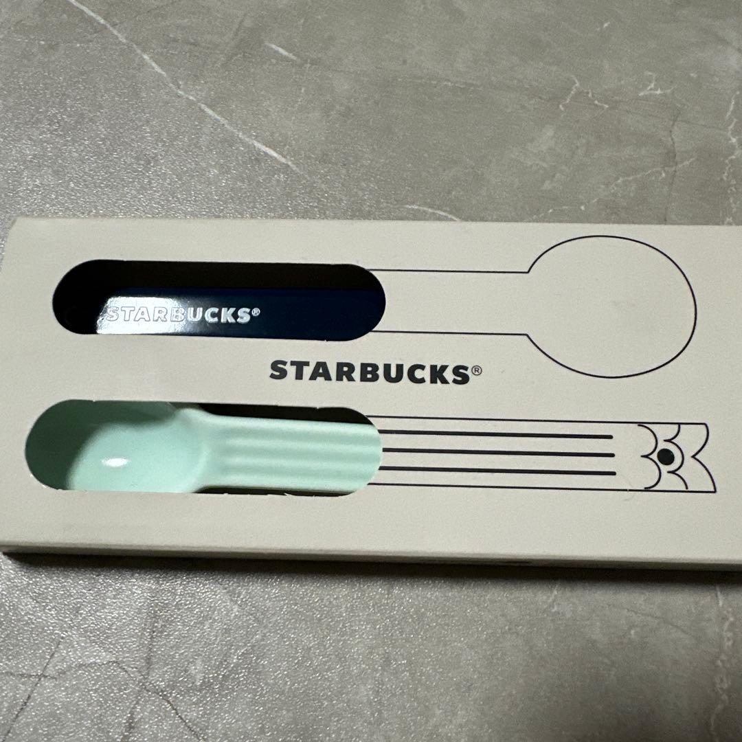 新品、未使用☆Starbucks Ceramic Spoon Set 2本セット — image 4