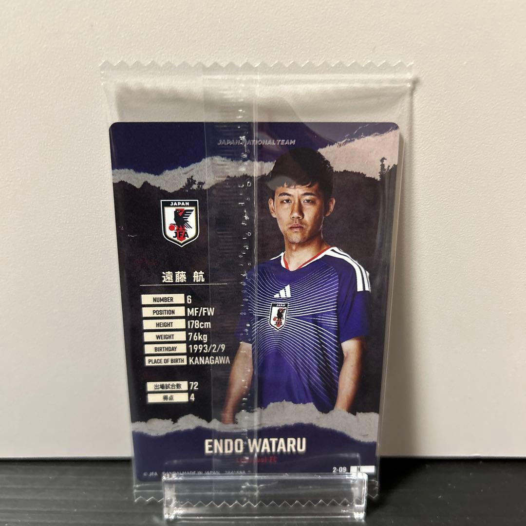 遠藤 航 サッカー日本代表 ツインウエハース トレーディングカード — image 2