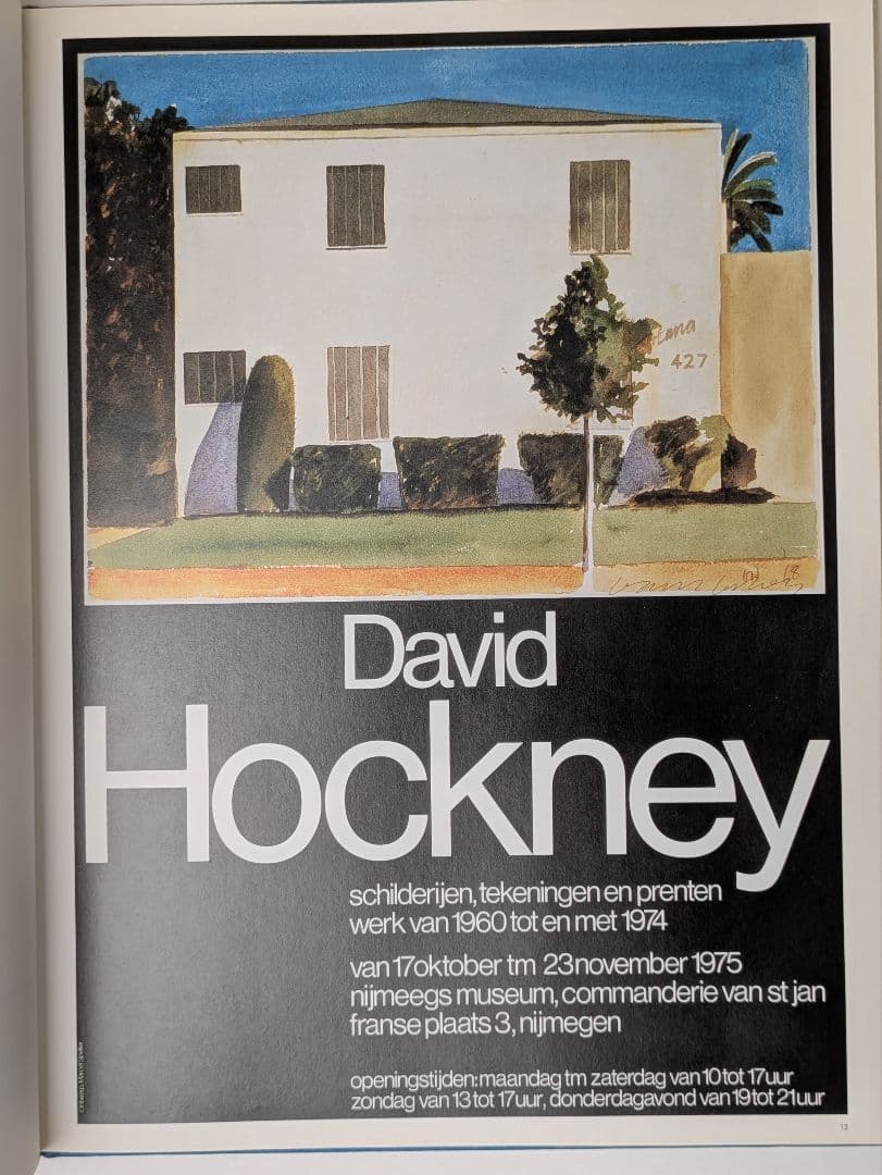 David Hockney Posters ホックニー作品集 洋書 — image 2