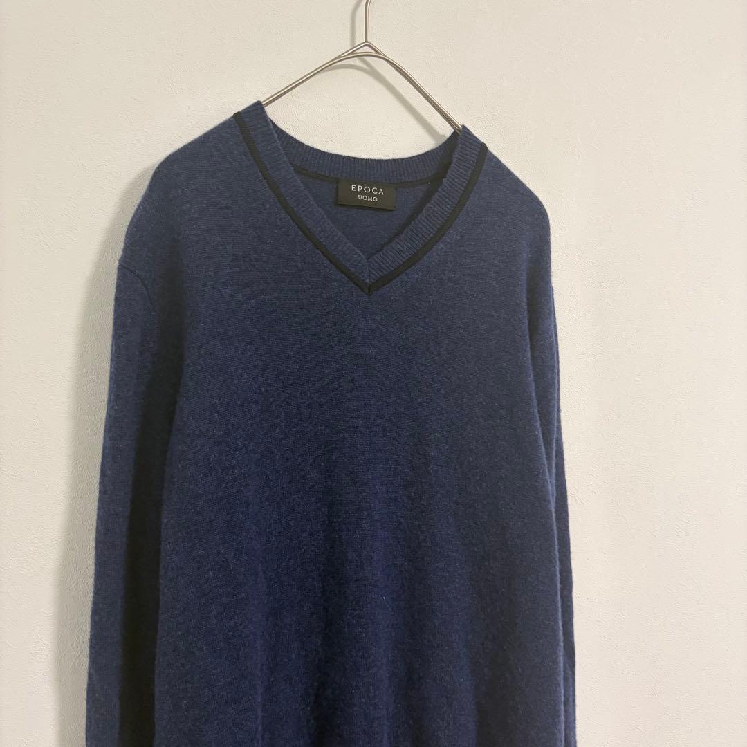 【稀少価値】EPOCA UOMO 美品　カシミヤ　ニット — image 2