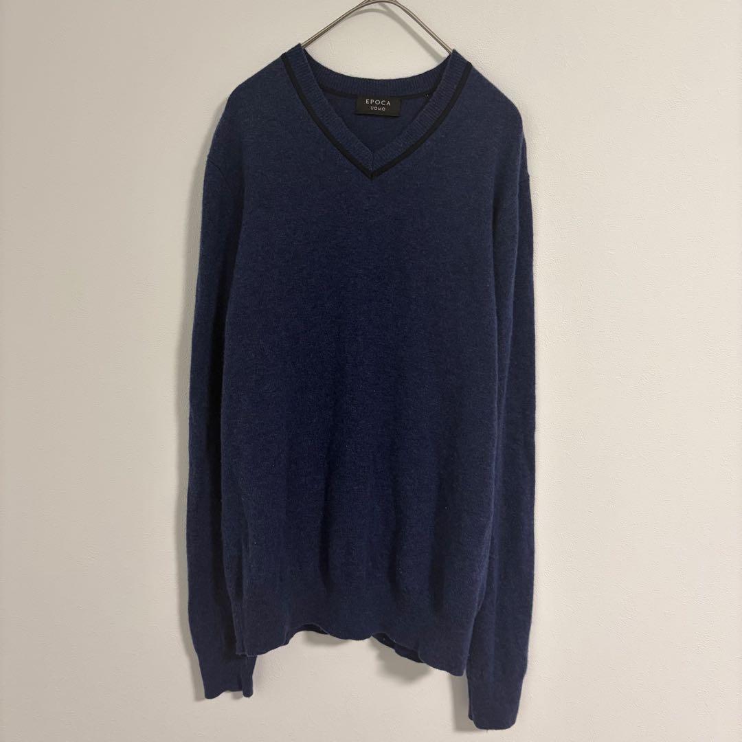 【稀少価値】EPOCA UOMO 美品　カシミヤ　ニット — image 5